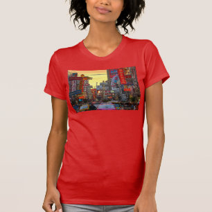 Chinatown in Bangkok Thailand - Altered Photo T-Shirt