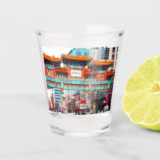 Chinatown in Washington DC.  USA Shot Glass