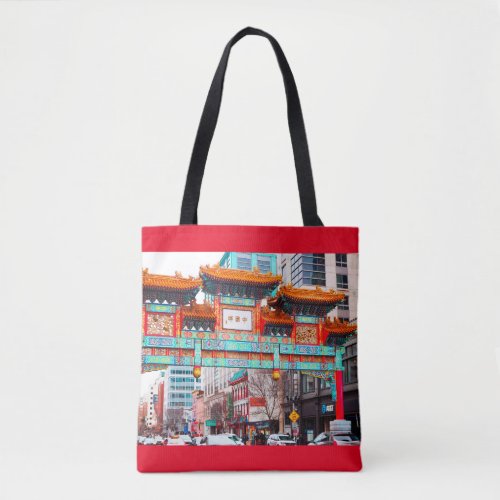 Chinatown in Washington DC USA Tote Bag