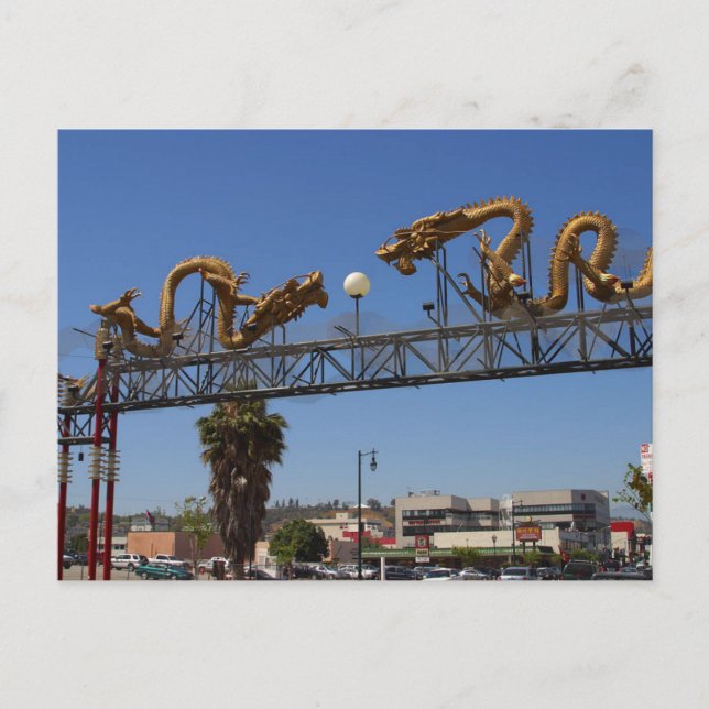 chinatown-los-angeles postcard (Front)