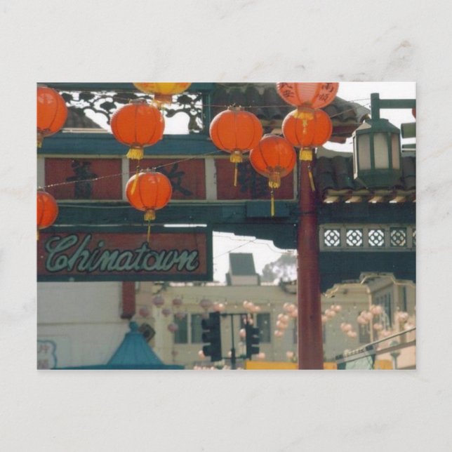 Chinatown- Los Angeles Postcard (Front)