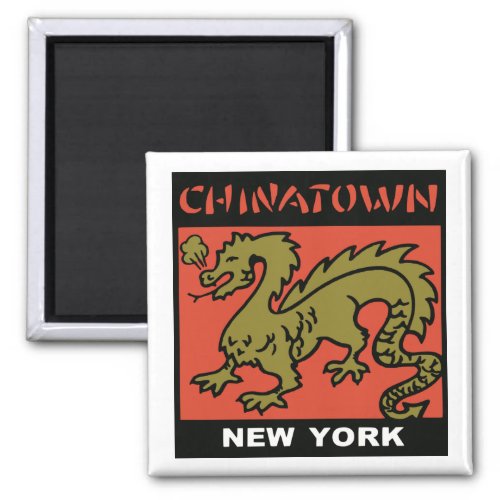 Chinatown New York Magnet