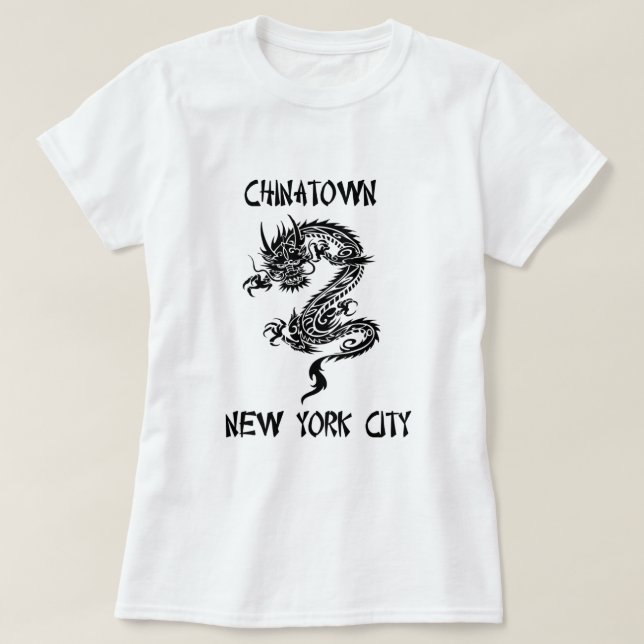 Chinatown New York T-Shirt | Zazzle