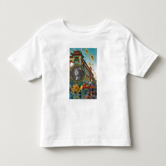 Chinatown Parade for Portola Festival Toddler T-shirt (Front)