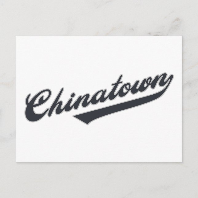 Chinatown Postcard (Front)