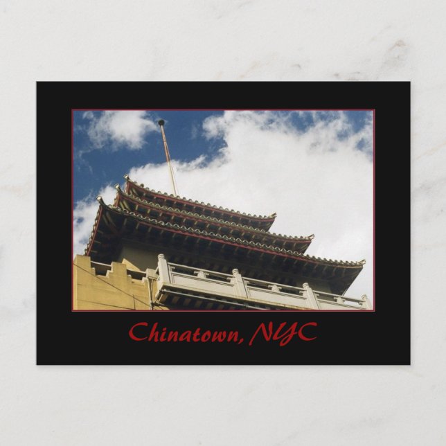 Chinatown Rooftop Postcard (Front)
