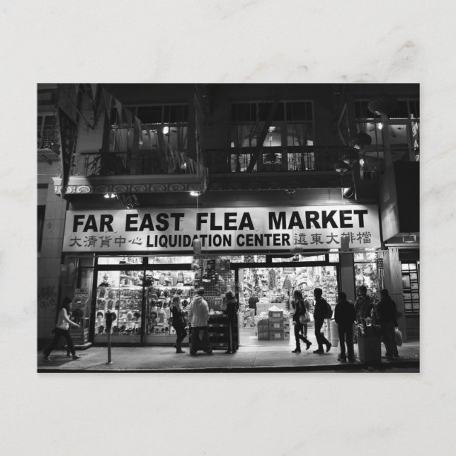 Chinatown, San Francisco, CA. Postcard (Front)