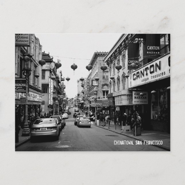 Chinatown, San Francisco Postcard (Front)