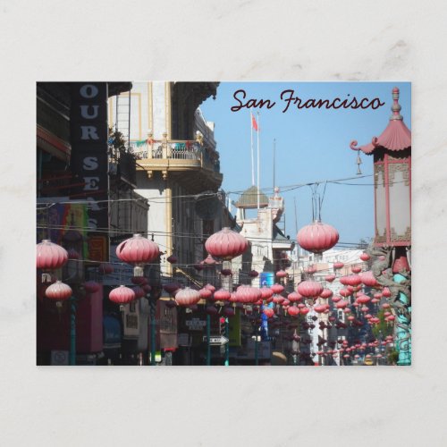Chinatown San Francisco Postcard