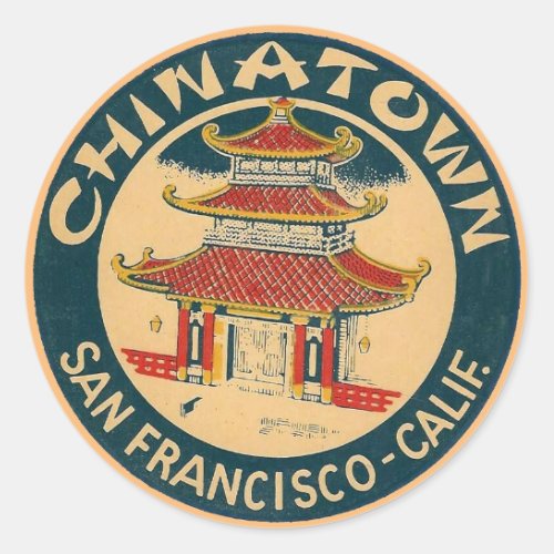  Chinatown San Francisco _ Stickers