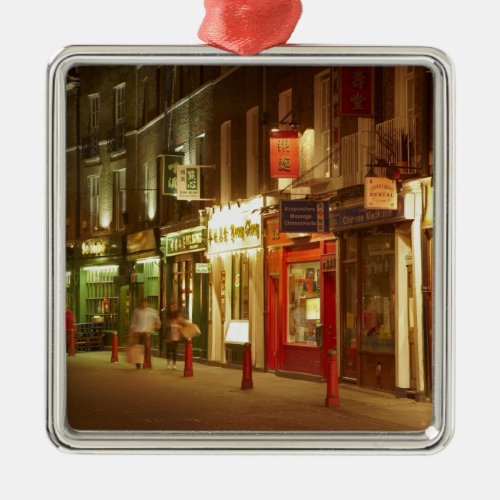 Chinatown Soho London England United Kingdom Metal Ornament