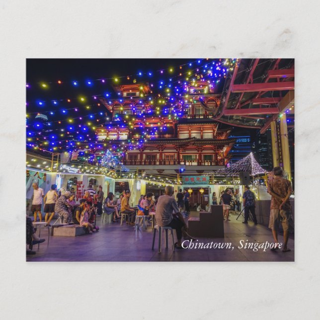 Chinatown Visitor Center, Singapore Postcard (Front)