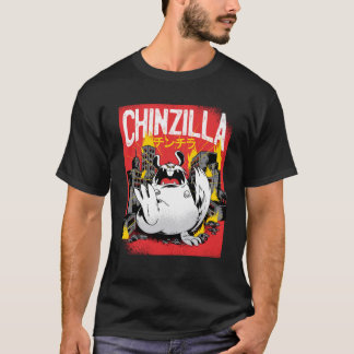Chinazilla Catzilla Cat Graphic Cats T-Shirt