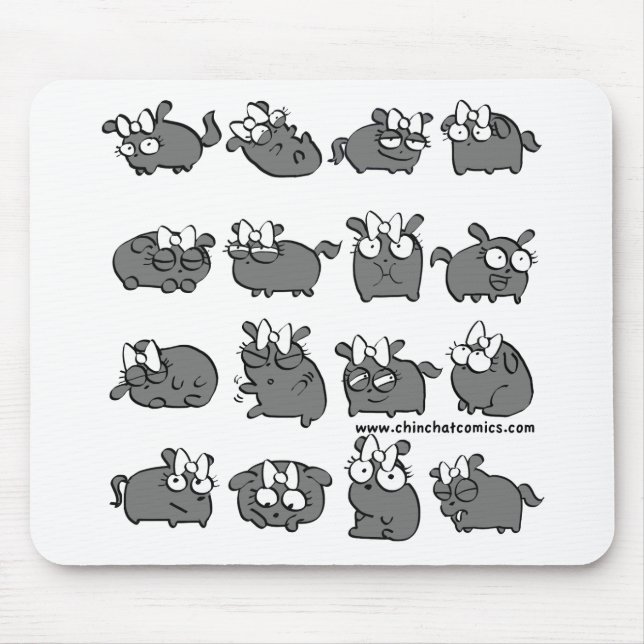 ChinChatcomics Original Rolo Mouse Pad (Front)