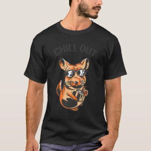Chinchilla Chill Sunglasses Party Summer Holiday T-Shirt