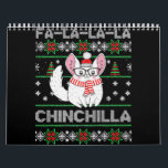 Chinchilla Christmas Ugly Gift For Chinchilla Love Calendar<br><div class="desc">Chinchilla Christmas Ugly Gift For Chinchilla Love</div>