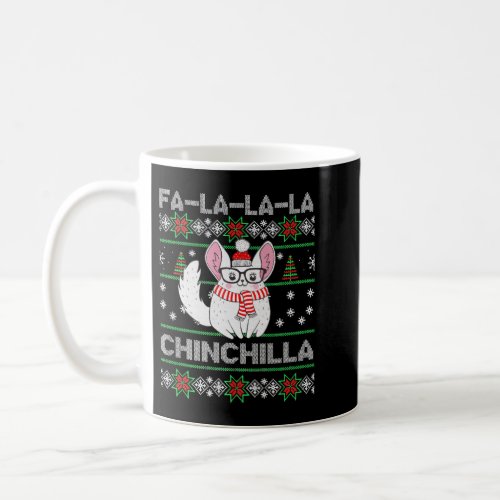 Chinchilla Christmas Ugly Gift For Chinchilla Love Coffee Mug