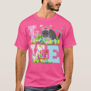 Chinchilla Easter Egg Hunt Funny Love Chinchilla E T-Shirt