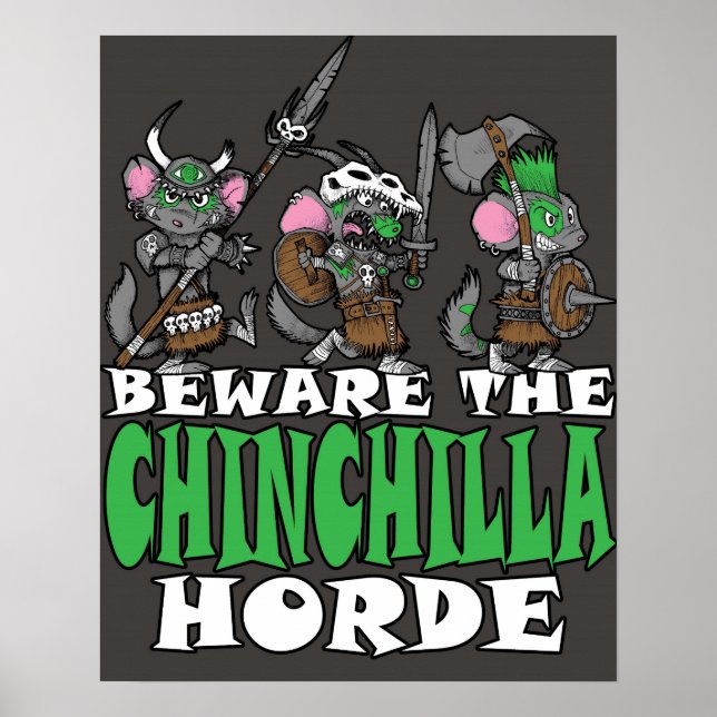 Chinchilla Horde Poster (Front)