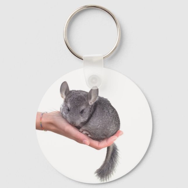 chinchilla keychain (Front)