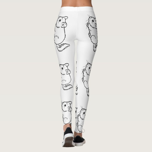 Chinchilla Leggings! Leggings (Back)