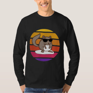 Chinchilla Lover Chinchilla Mom Pet Owner Retro 80 T-Shirt