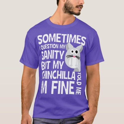 Chinchilla lover T_Shirt