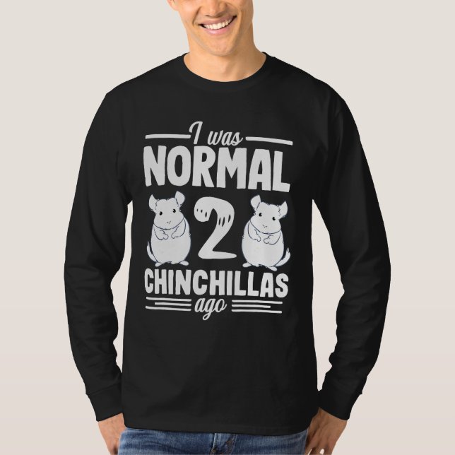 Chinchilla Normal Pet Animal Lover For Kids Women T-Shirt (Front)