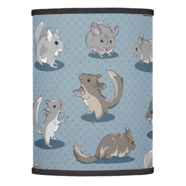 Chinchilla Pattern Lamp Shade (Front)