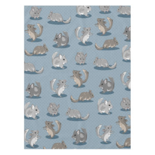 Chinchilla Pattern Tablecloth