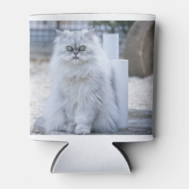 chinchilla persian can cooler (Front)