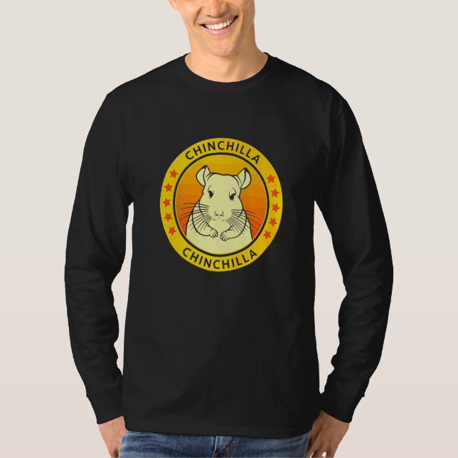 Chinchilla Portrait T-Shirt (Front)