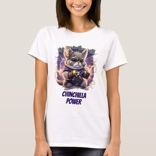 Chinchilla Power T_Shirt