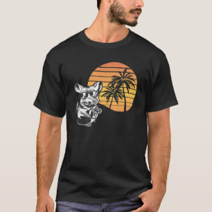 Chinchilla Summer Vintage Sunset Nut Chinchilla Ow T-Shirt