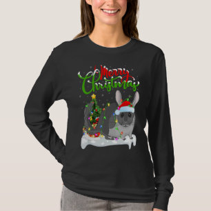 Chinchilla   Xmas Decorations Santa Chinchilla Chr T-Shirt