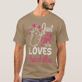 Chinchillas Animal Ware Cute boy T-Shirt