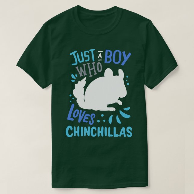 Chinchillas Chinchilla Lover 5 T-Shirt (Design Front)