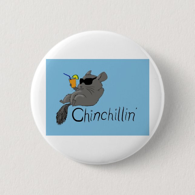 chinchillin button (Front)