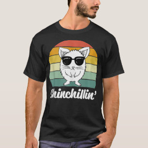 Chinchillin Funny Chinchilla Owner Lover Gifts Chi T-Shirt