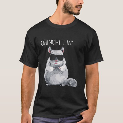Chinchillin Funny Chinchilla T_Shirt