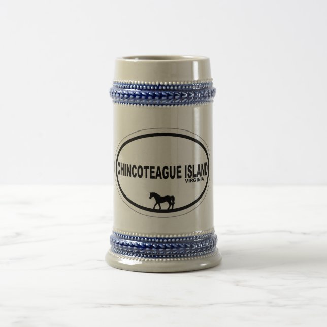 Chincoteague Island. Beer Stein (Center)