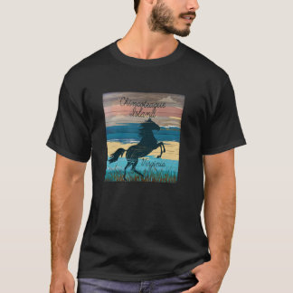 Chincoteague Island VA Wild Horses Nautical Coasta T-Shirt