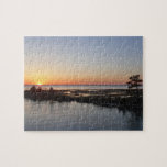 Chincoteague Sunset I Virginia Landscape Jigsaw Puzzle