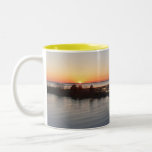 Chincoteague Sunset I Virginia Landscape Two-Tone Coffee Mug