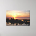 Chincoteague Sunset II Virginia Landscape Canvas Print