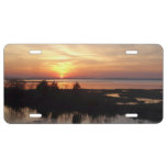 Chincoteague Sunset II Virginia Landscape License Plate