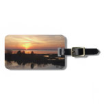 Chincoteague Sunset II Virginia Landscape Luggage Tag