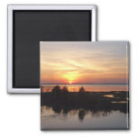 Chincoteague Sunset II Virginia Landscape Magnet