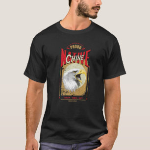 Chine Native American Eagle Spirit Vintage Honor T-Shirt