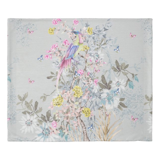 Chine soirée,toile,nature scene,antique,pattern,pe duvet cover (Front)